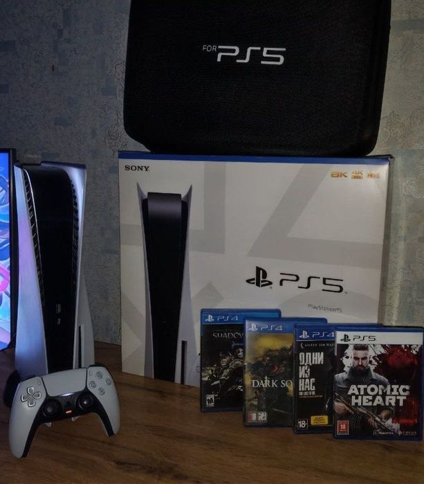 PS5 Fat 825Gb + Игры