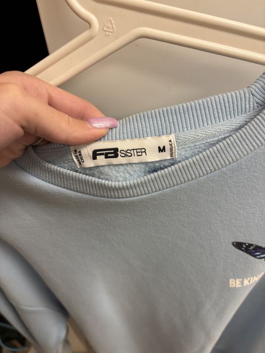 Блуза в син цвят