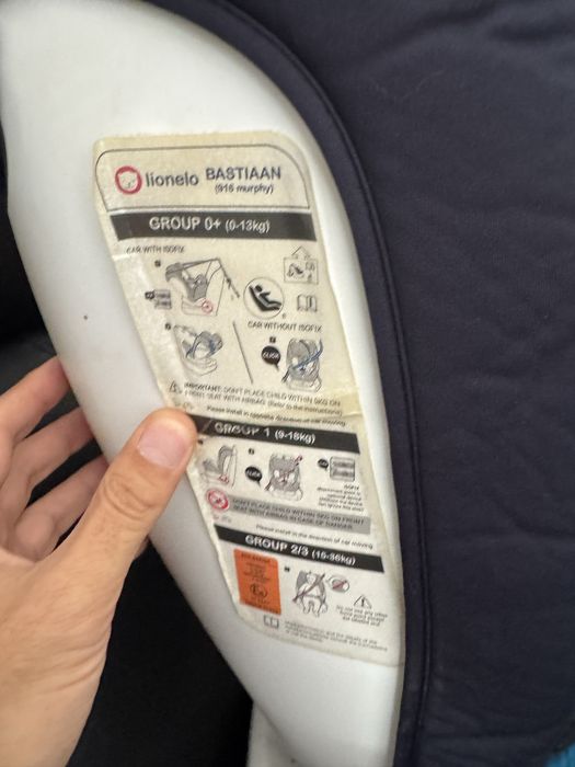 Scaun auto Lionelo Bastiaan ISOFIX