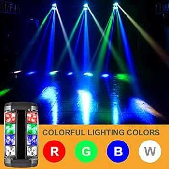 Spider Moving Head Light LED Beam DJ Lights RGBW