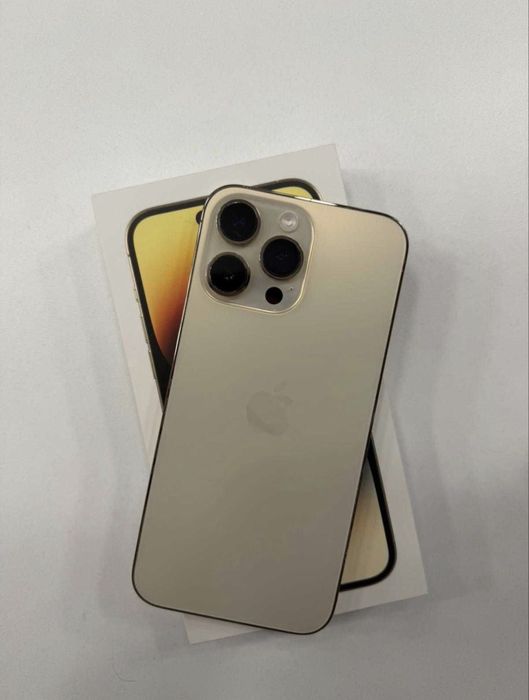 Iphone 14 pro max  gold ca nou