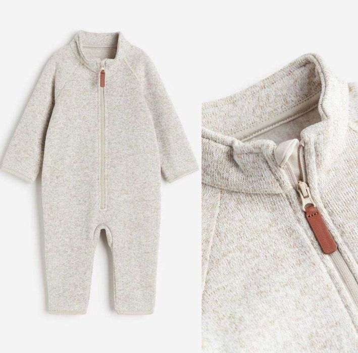 Демисезонный флисовый костюм для малыша