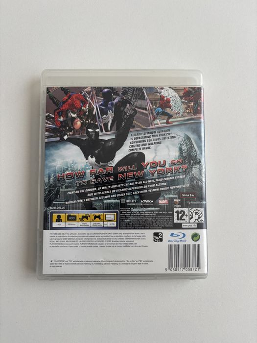 Spider-Man: Web of Shadows за PS3