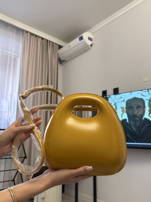 Сумка Yellow Vegan Leather