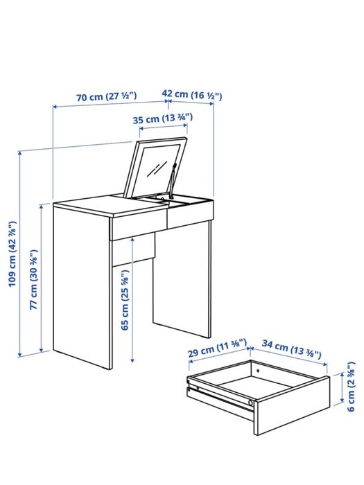 masuta de toaleta/ makeup/ machiaj