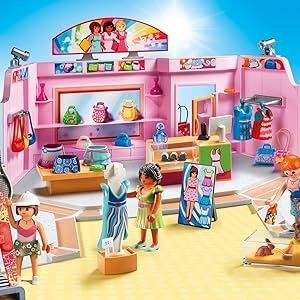 Playmobil - Голям търговски център 3 в 1