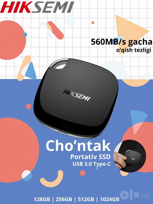 Portable SSD 1tb Hiksemi Dostavka bor