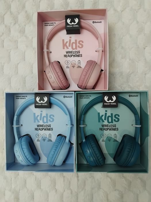 Căști wireless pentru copii noi cu eticheta  45 ron bucata.