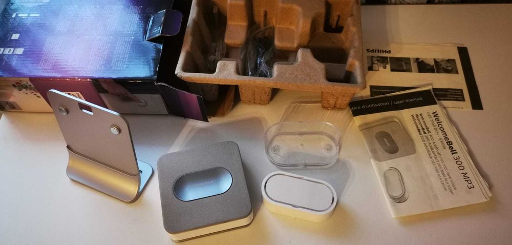 Sonerie wireless Philips Welcome Bell 300 MP3, raza 300m. Noua.