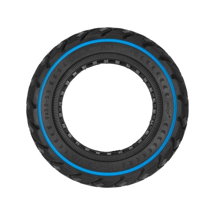 Anvelopă solidă pentru trotinetă  KuKirin G2 Pro 9x3.0-5.5 structura fagure, cauciuc masiv de înlocuire – 9 inci