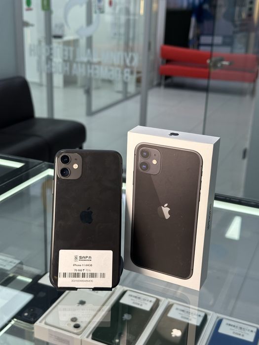 айфон 11 черный идеал