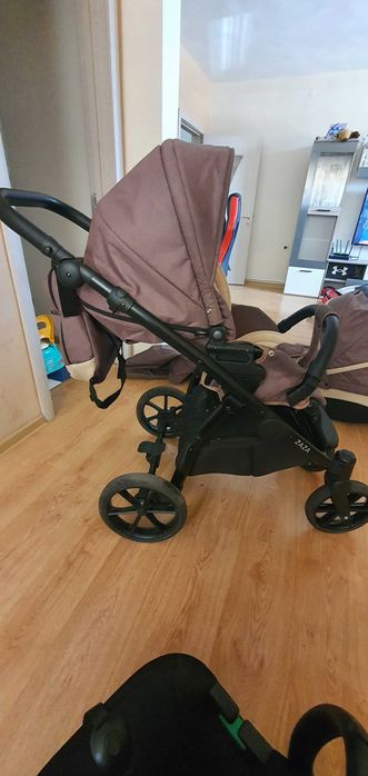 Детска количка BUBA ZAZA 3 в 1 + кенгуру Cipolino ,Hip Star'