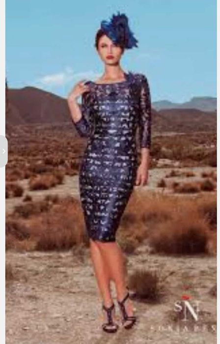 -50% Уникална Sonia Pena N38 рокля