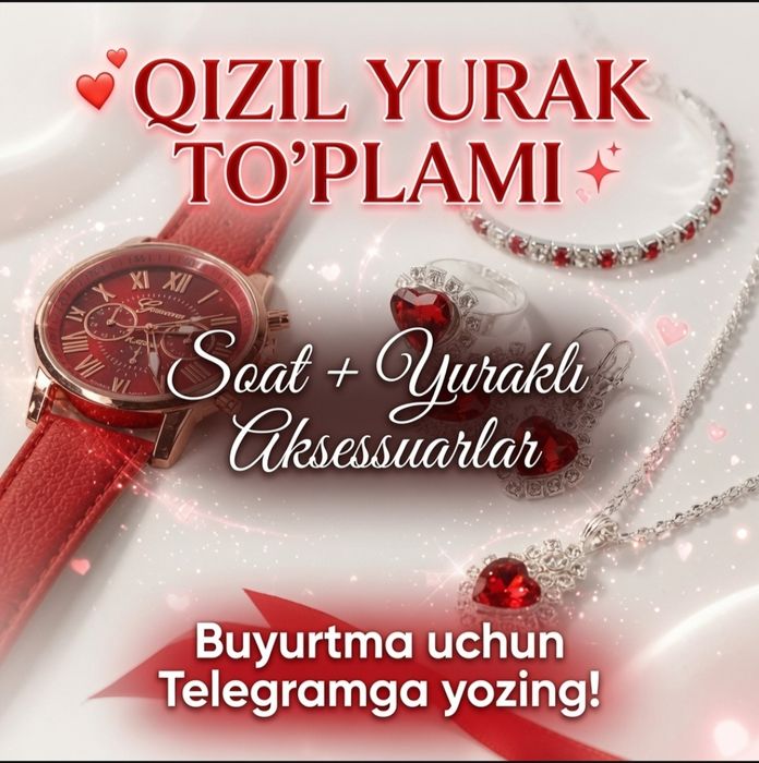 5xil qizil yurak to'plami