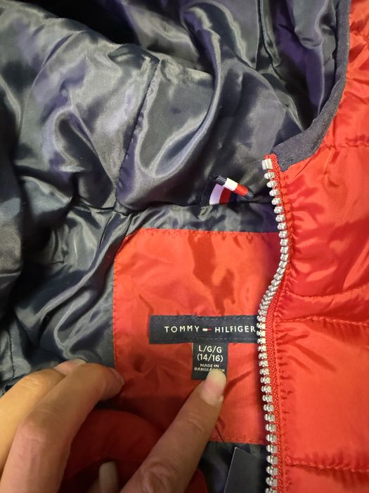 Geaca baieti tommy hilfiger 14-16 ani
