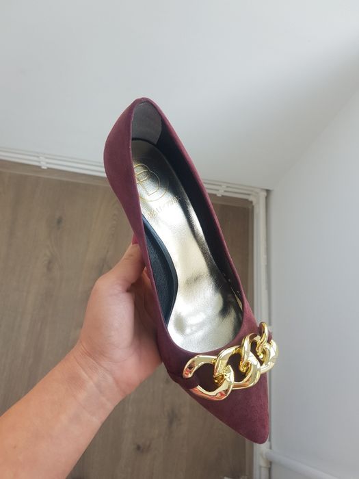 Pantofi Baldowski Dama 36 Burgundy