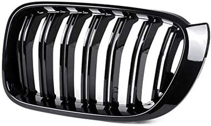 Решетки Бъбреци BMW X3 X4 F25 F26 БМВ Двойни Черен Гланц