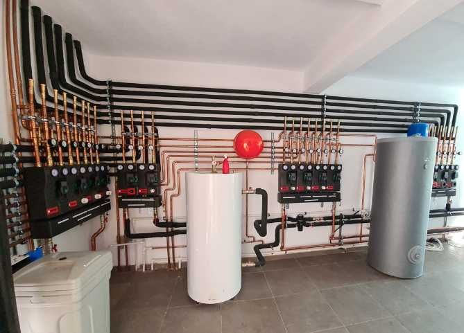Instalatii termice- Incalzire / racire in paroseala!