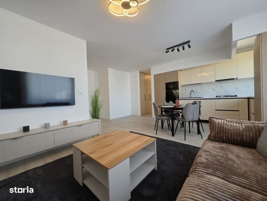 2 camere lux, bloc nou 2026, terasa, centrala proprie – metrou