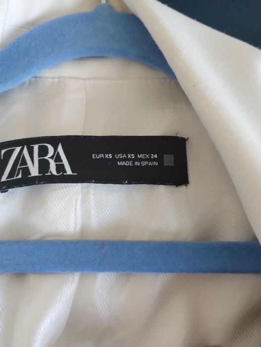 Бяло Сако Zara размер ХS