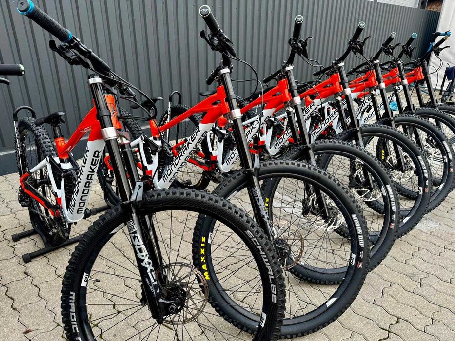 Bicicleta second hand Mondraker SUMMUM 29", portocaliu/alb S, M, L, XL