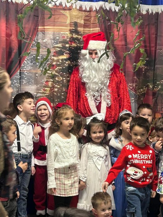 Moș Crăciun în Jud. Brasov