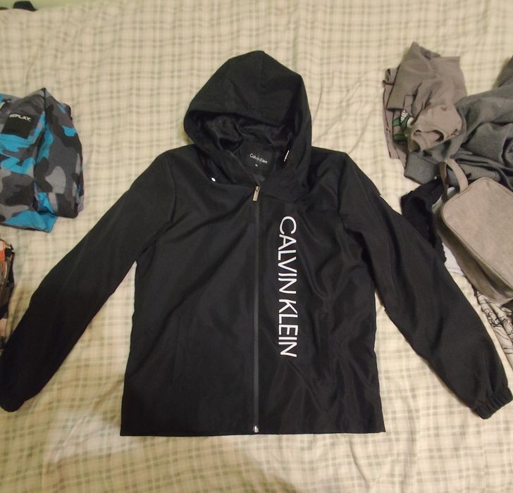 Black Calvin Klein jacket XL but fits L