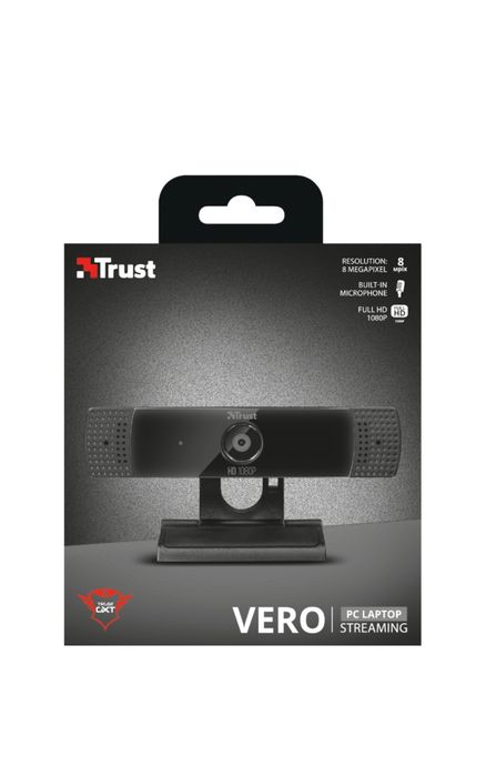 Camera Web Trust GXT1160 Vero, 8MP, FullHD 1080P, microfon, USB