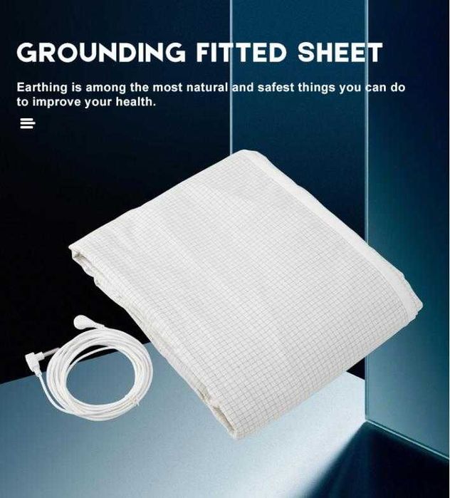 Антистатична Заземителна Надматрачна Подложка Легло 10% Сребърни Нишки