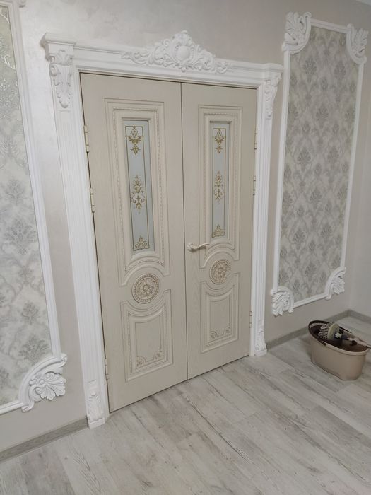 Установка дверь есік орнатамыз