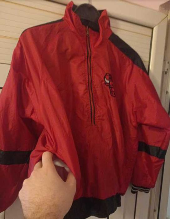 Оригинално ретро двулицево яке на Chicago Bulls
