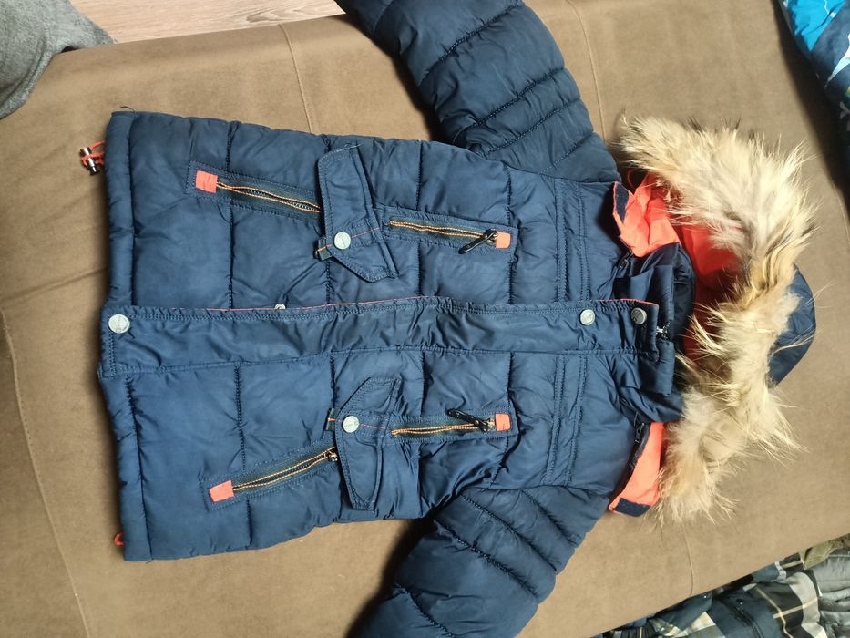 Зимний пуховик на мальчика