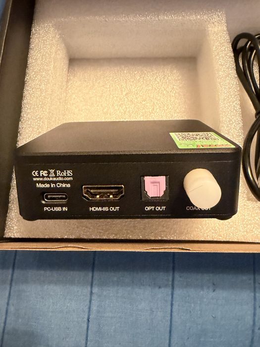 DOUK  placa audio ddc reclocker AUDIO U2 PRO XMOS XU316 USB