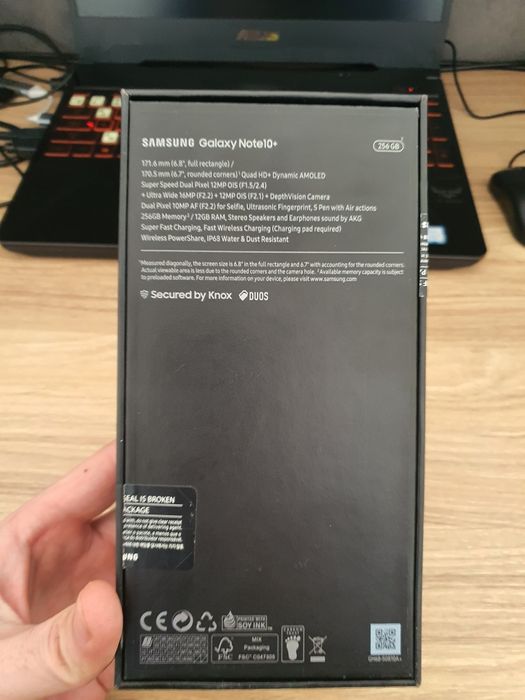 Samsung Note 10+ 12/256,Vietnam 2sim