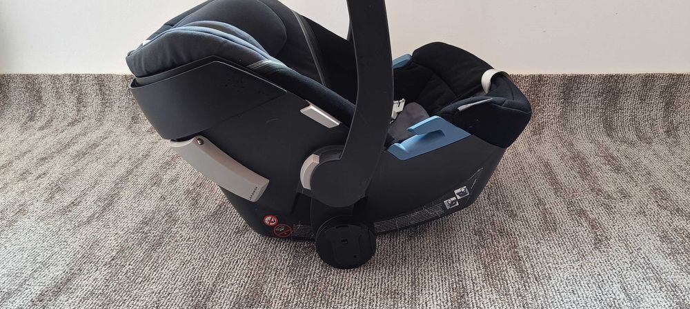 Scoică auto Cybex Aton M 0-13 kg + adaptoare cărucior Cybex