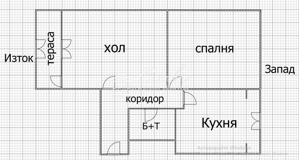 Продава се Двустаен апартамент в Шумен, Дивизионна болница - 65 кв.м за 1639 €/кв.м - Снимка #9