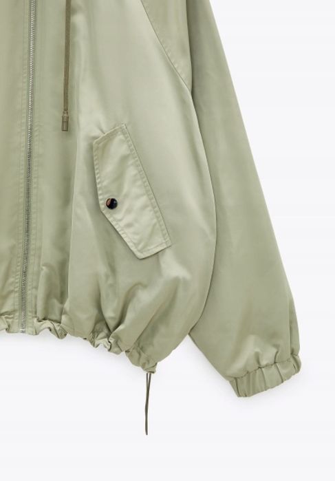 ZARA oversized яке с качулка