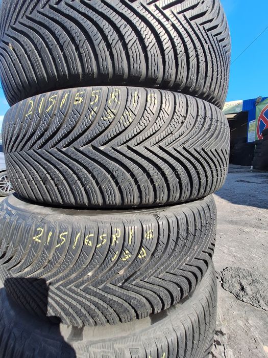 2 anvelope iarna 215/65r16 Michelin Montaj Gratuit