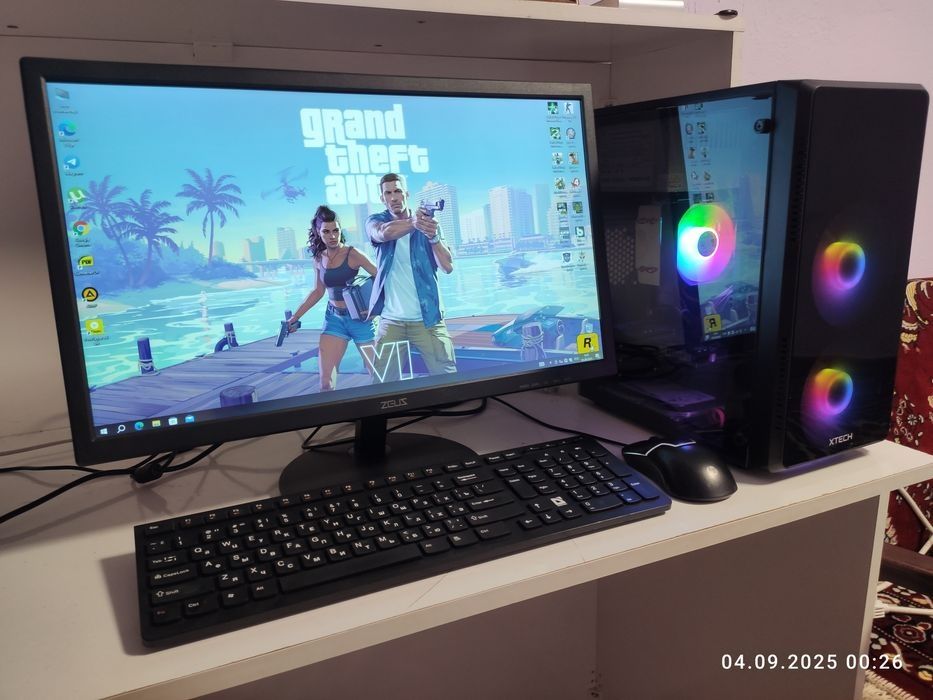 Срочно продам игровой компьютер полный комплект, в идеальном состоянии