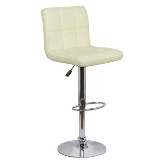 Scaun Bar DHA191 Piele ecologica Otel 7 culori LIVRARE GRATUITA