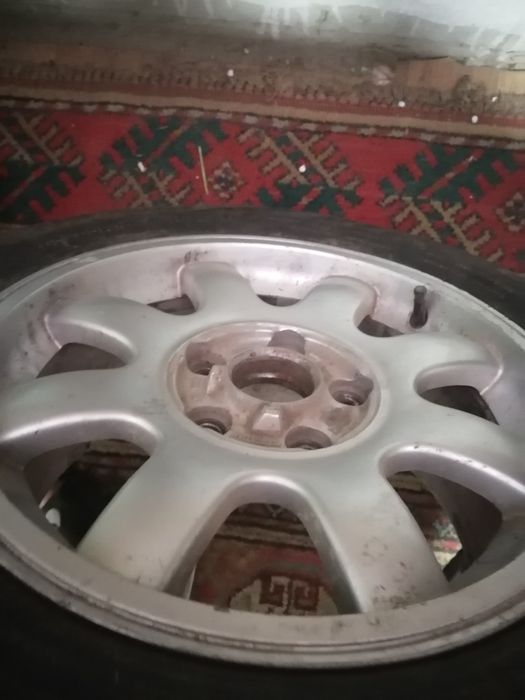Ризина с дисками от ауди