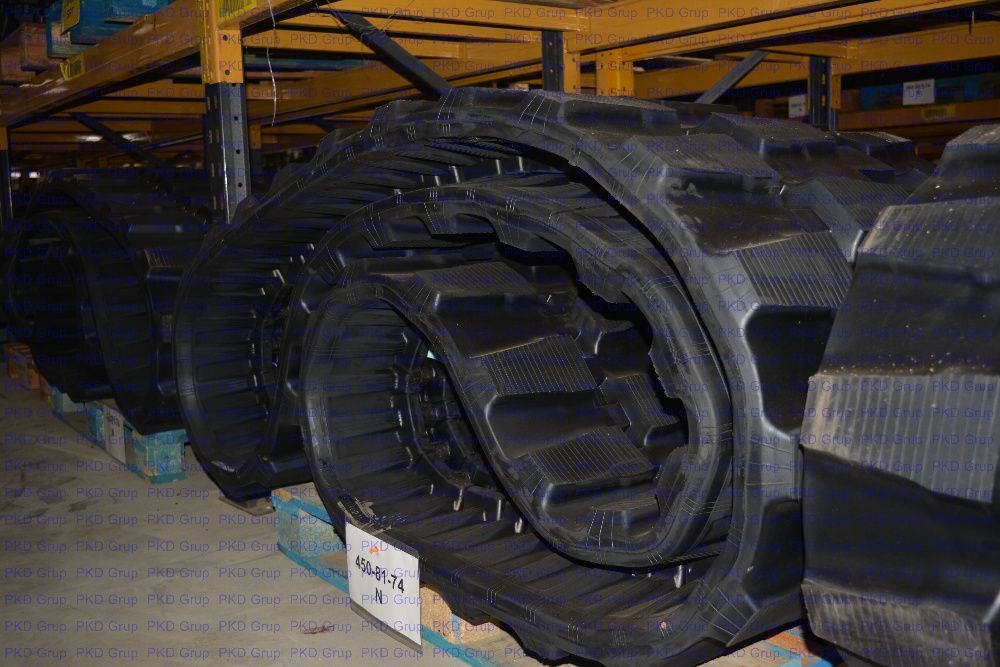 Senile cauciuc și componente de rulare pentru miniexcavatoare