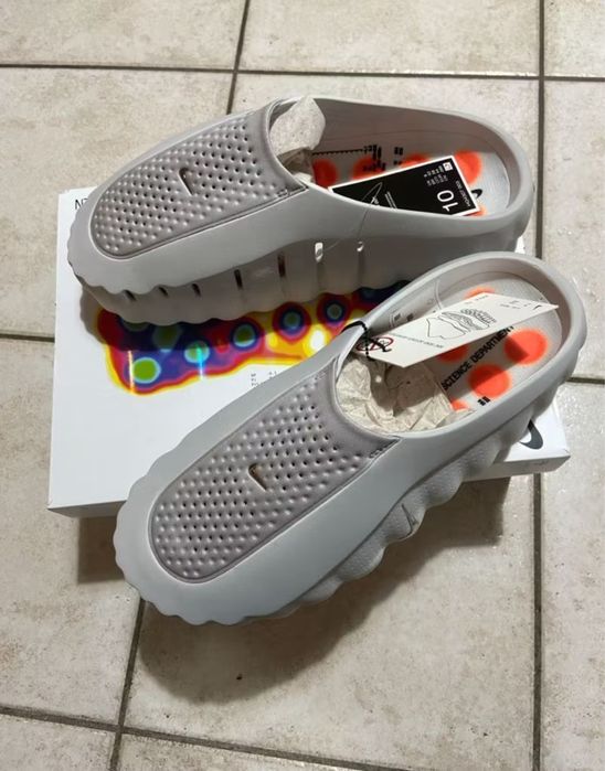 Nike mind 001 тапочки белые 41 размер