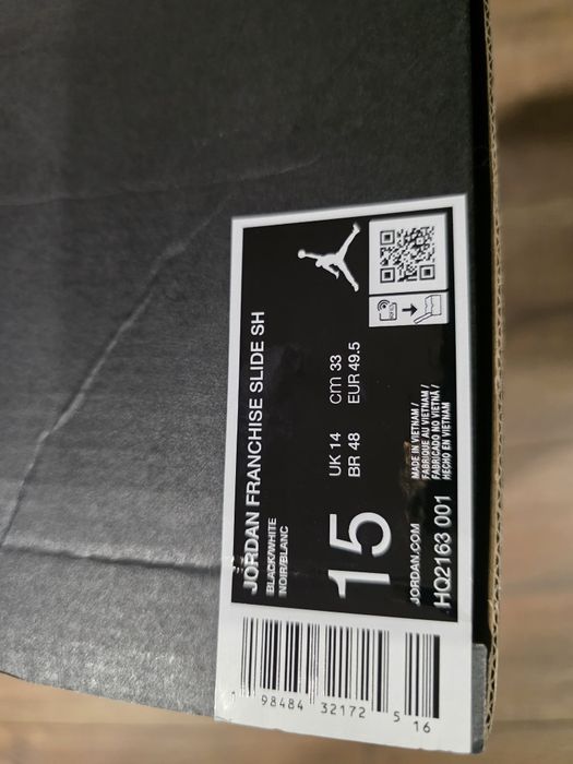 Мъжки джапанки Jordan номер 49,5 и 50,5