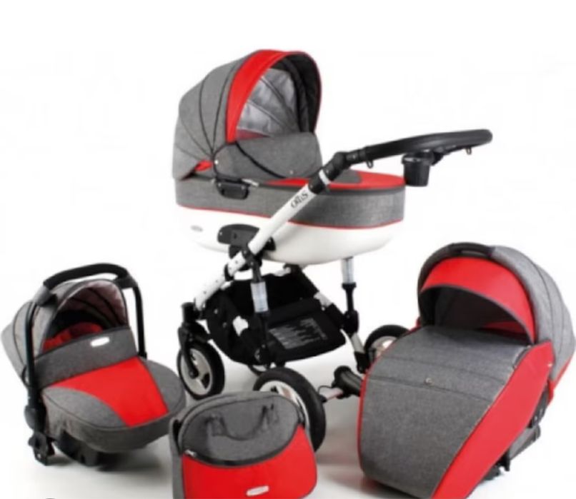 Бебешка количка  3В1 Gusio