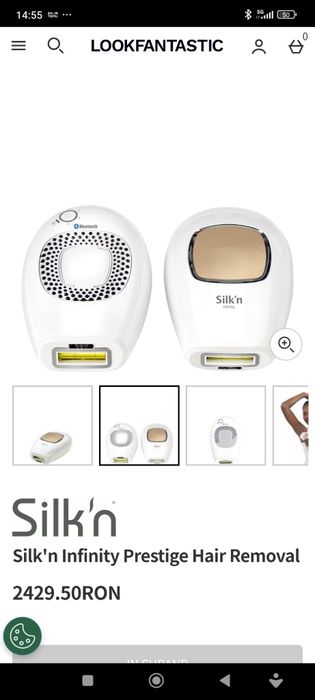 Aparat epilare definitiva Silk'n Infinity