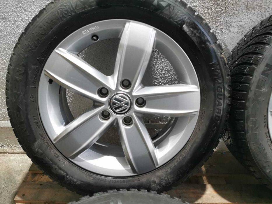 Jante Originale Vw Golf 7 / Golf 8. R 16 cu anvelope de iarna