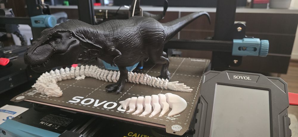 Vand 2 Imprimante 3D Sovol SV07 Plus – Klipper, 500mm/s + Factură So