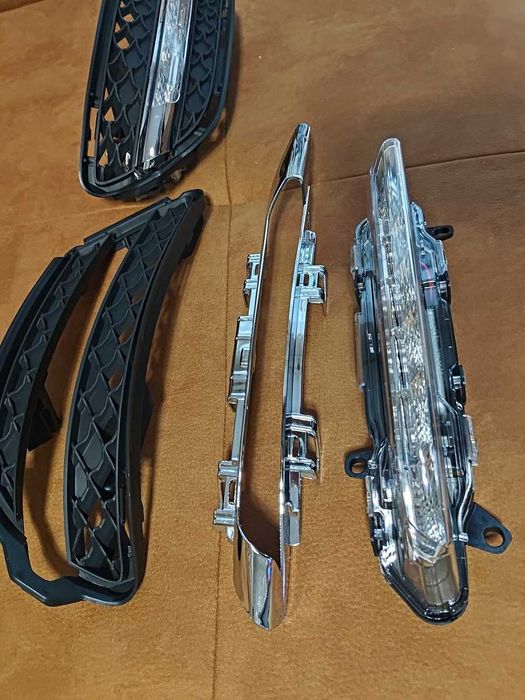 LED дневни светлини за мъгла Mercedes S-Class  Мерцедес w221 facelift