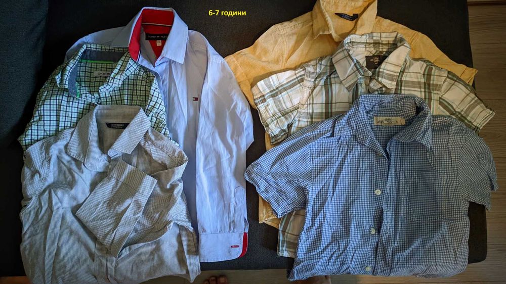 Пантолони, ризи, пуловери за възраст 6-10 години